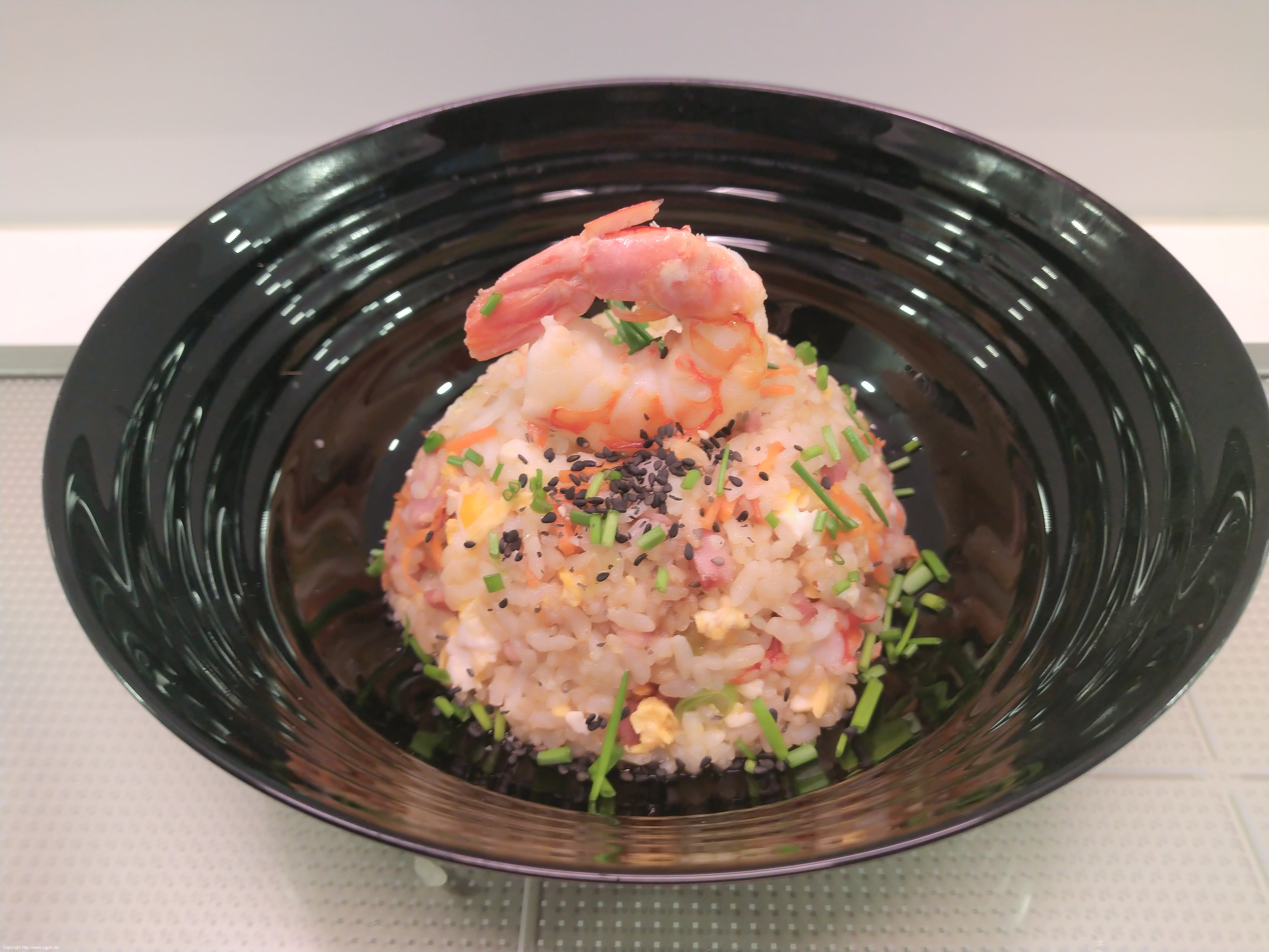 04 Fried Rice mit Garnelen